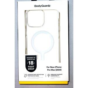 BodyGuardz Ace Pro Case For iPhone Pro Max 2024 With MagSafe & 18-Foot Drop Prot
