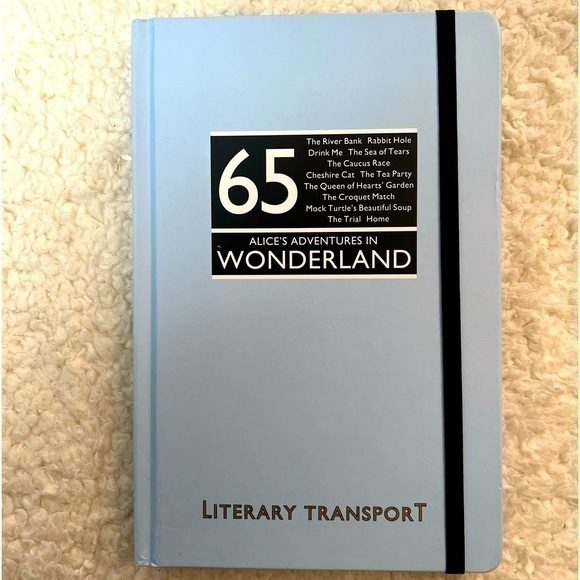 Wild & Wolf “Alice’s Adventures in Wonderland” Lined Journal Notebook - Picture 1 of 5