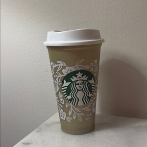 Starbucks Floral Reusable Cup