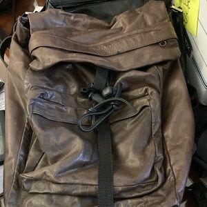 Leather Backpack