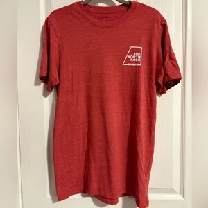 The North Face Red Short Sleeve Tee