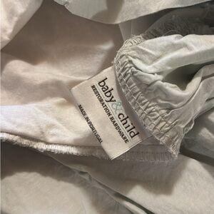 RH Baby & Child Crib sheet and Skirt